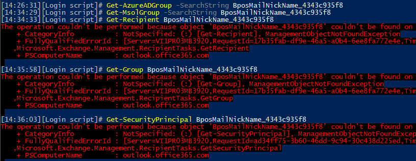 PowerShell example of working with Azure AD security groups