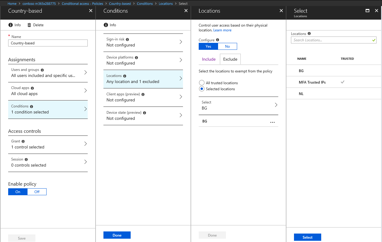 How to limit access to Office 365 by country - Blog